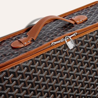 VALISE_CARAVELLE_50 Black & Tan