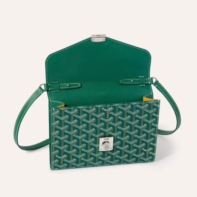 PORTEFEUILLE_POCHETTE_CHYPRE_PM Green