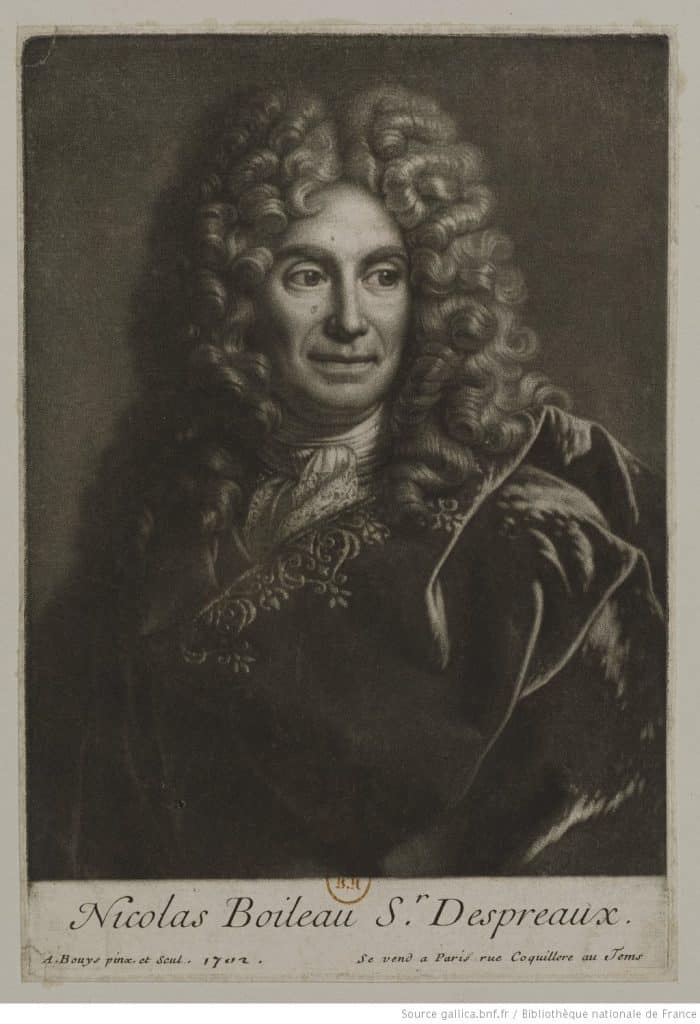 Nicolas Boileau Portrait