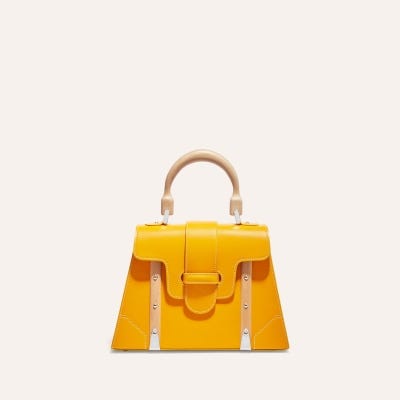 SAC_SAIGON_PM_CUIR_LISSE Yellow