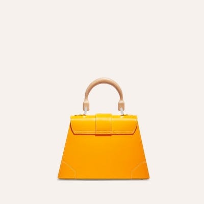 SAC_SAIGON_PM_CUIR_LISSE Yellow