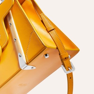 SAC_SAIGON_PM_CUIR_LISSE Yellow