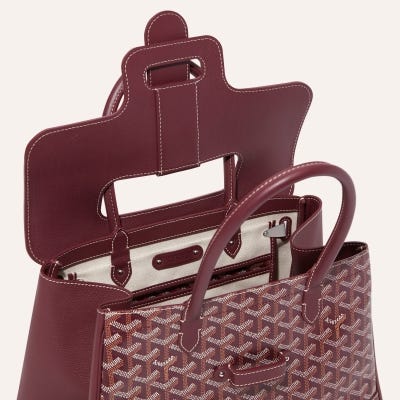 SAC_CABAS_SAIGON_MM Burgundy