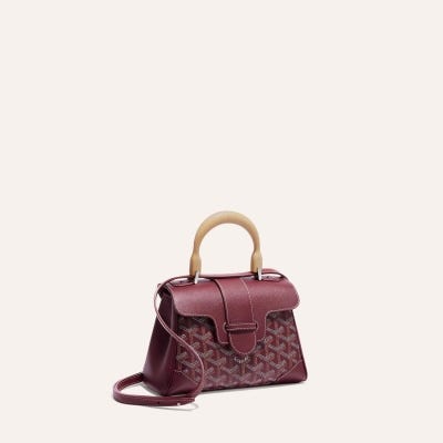 SAC_SAIGON_MINI_SOUPLE Burgundy