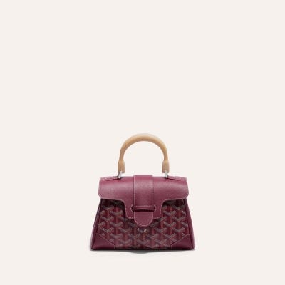 SAC_SAIGON_MINI_SOUPLE Burgundy