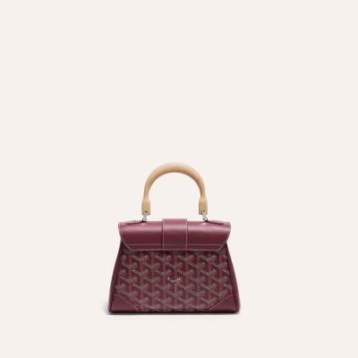 SAC_SAIGON_MINI_SOUPLE Burgundy