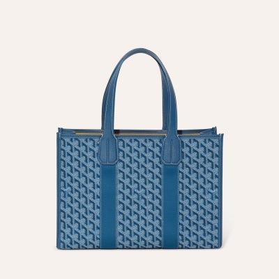 SAC_VILLETTE_PM_JACQUARD_BLEU_OCEAN Ocean Blue