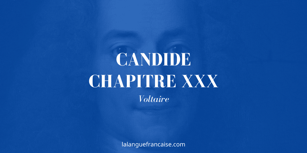 Voltaire, Candide, chapitre XXX : commentaire de texte